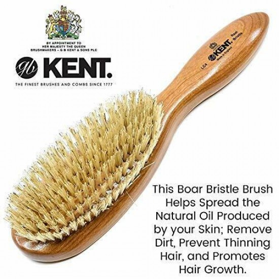 Finest Hair Brushes for Women Detangler Dry Brush Made of Cherrywood - LC4