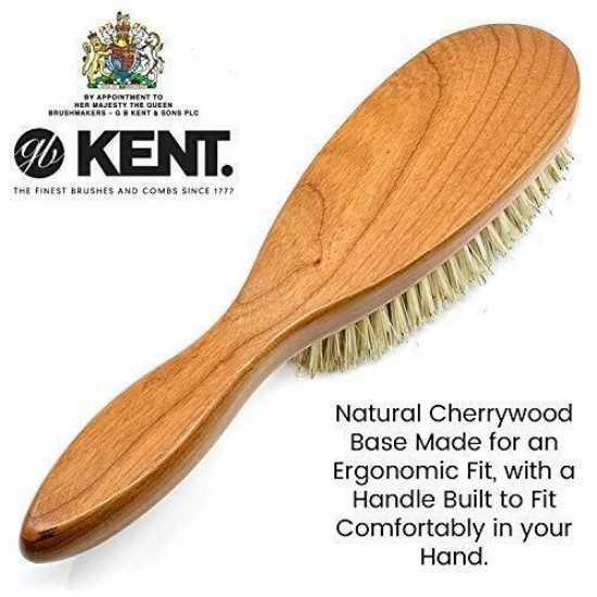 Finest Hair Brushes for Women Detangler Dry Brush Made of Cherrywood - LC4