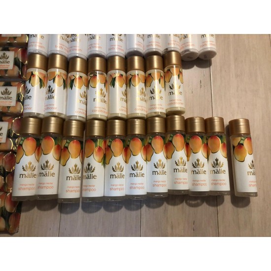 Malie Organics Mango Set Of 36: Shampoo, Conditioner, Lotion, 2oz each FRESH