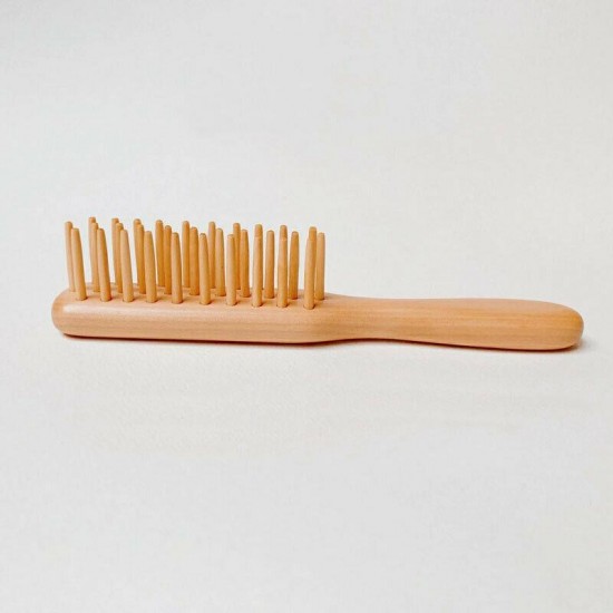 Japanese Satsuma Boxwood Hair Brush (3 Rows)