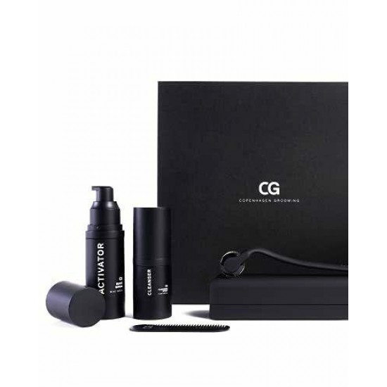 Beard Growth Kit - The Original Beard Growth Kit for Men with Derma Beard