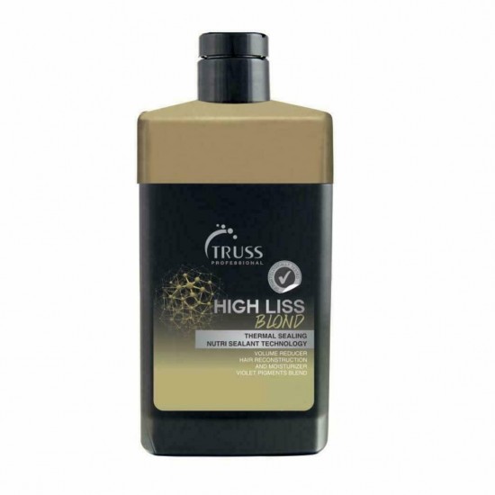 Truss High Liss Professional Blond, thermal sealing, nutri sealant technology...