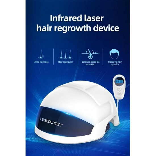 Laser 650nm Diodes Helmet Cap Hair Loss Therapy Machine for hair growth