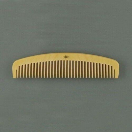 Japanese Satsuma Boxwood Comb for Women (Long)