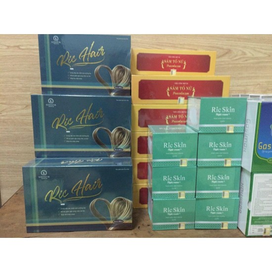 3X Boxes RIC HAIR - Promote Hair Growth -Strong Healthy Hair & Prevent Hair Loss