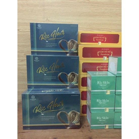 3X Boxes RIC HAIR - Promote Hair Growth -Strong Healthy Hair & Prevent Hair Loss