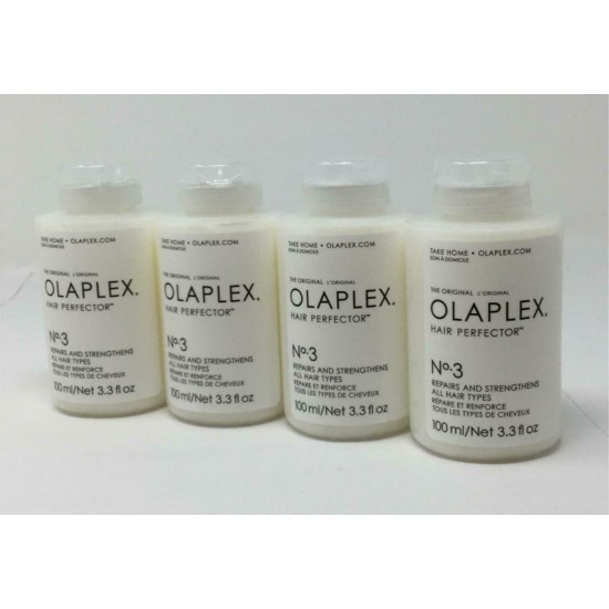 Olaplex - Hair Perfector No 3 [Repairing Treatment 3.3 Oz Pack of 4] NEW