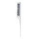 3-Row Teeth Teasing Comb Detangling Brush Comb Back Coming Hairdressing Comb HB