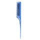 3-Row Teeth Teasing Comb Detangling Brush Comb Back Coming Hairdressing Comb HB