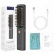 Hair Straightener Brush 3-1 Multifunctional Heating Comb Cordless Electric Beard