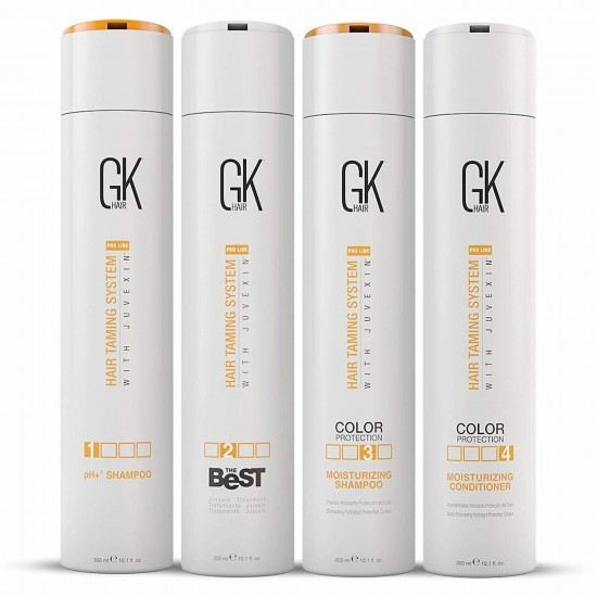 GK HAIR Keratin Treatment Smoothing Brazilian Blowout Straightening Kit 300ml