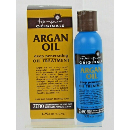 Renpure Originals Argan Oil Deep Penetrating Oil Treatment 3.75 oz Discontinued