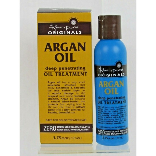 Renpure Originals Argan Oil Deep Penetrating Oil Treatment 3.75 oz Discontinued