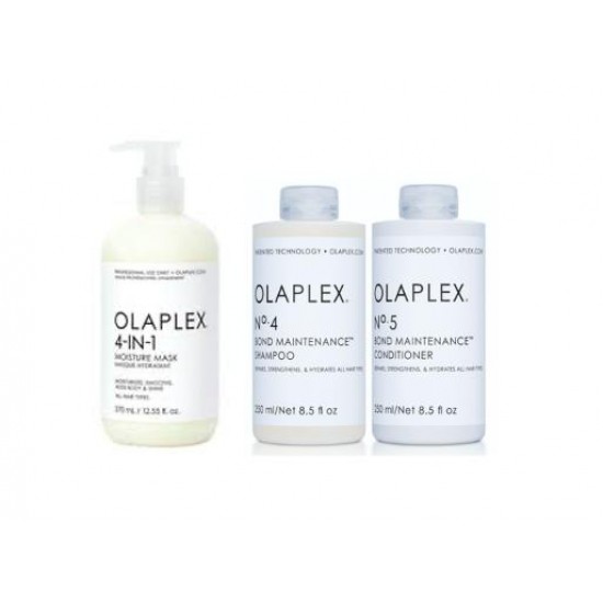 Olaplex No.4 + 5 , and 4-In-1 Moisture Mask - New, Sealed, Guarantee Authentic!!