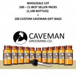 Caveman® Beard Oil (100) - 11 Pack kits Caveman Best sellers  Wholesale