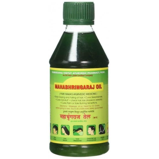 Mahabringaraj Oil Ayurvedic Hair 100ml Oil Pure Makas Maha Bhringaraj Oil