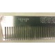 Vintage Aluminum Styling Comb! Non Static!  Unique old hard to find Item! NICE!