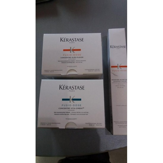 Kerastase Fusio Dose Concentre 10 x 12 ml+ Booster 120ml