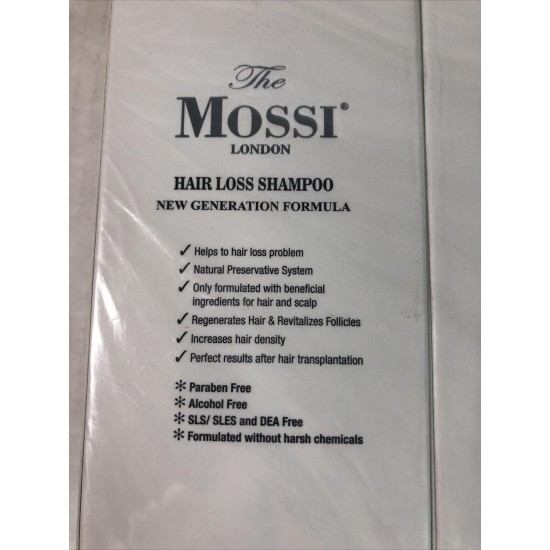 2X The Mossi London - Hair Loss Shampoo (New Generation Formula) Double Set