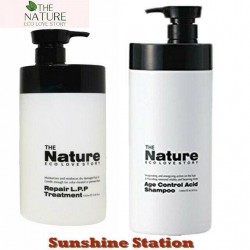 Set of 2 The Nature Eco Love Story Collagen Hair Shampoo & Treament