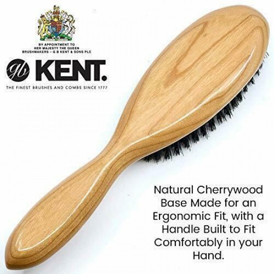 Finest Hair Brushes for Women Detangler Dry Brush Made of Cherrywood - LC22