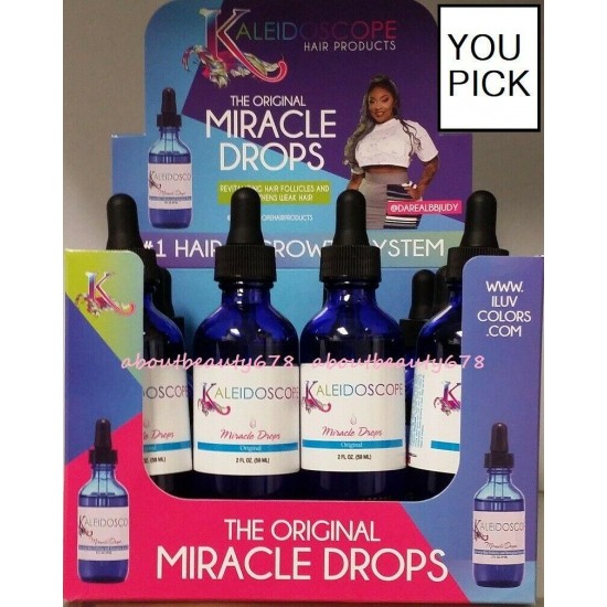 Kaleidoscope Miracle Drops Hair Growth Oil 2oz - AUTHENTIC NEW