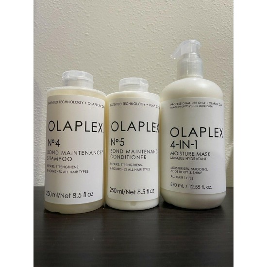 Olaplex No.4 + 5 , and 4 In 1 Moisture Mask - New, Sealed, Guarantee Authentic!!