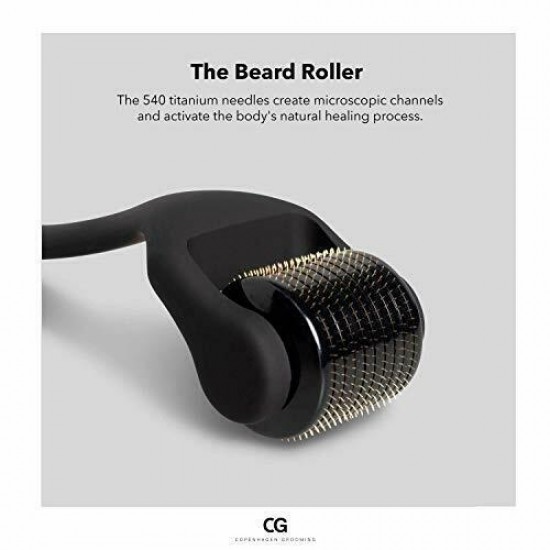 Beard Growth Kit - The Original Beard Growth Kit for Men with Derma Beard Rolle