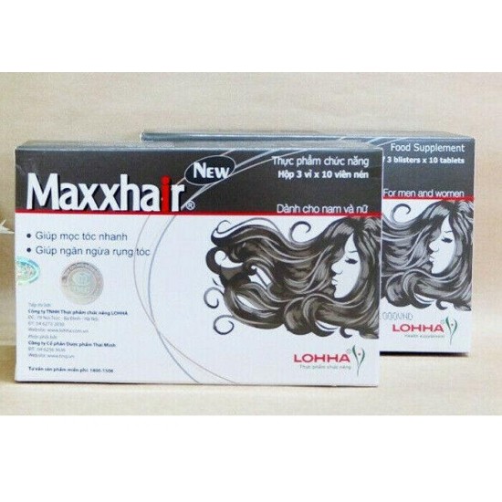 Maxxhair Helps For Hair Strong Enhances | Prevents Hair Loss for Men & Women