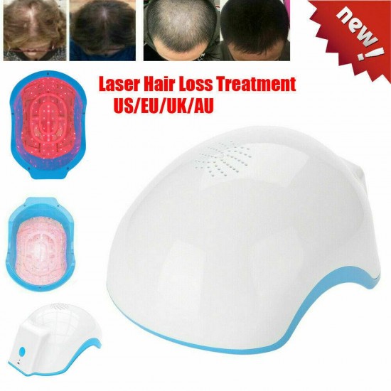 LLLT Laser Cap Hair Loss Treatment Hair Regrowth Therapy Promoter Rechargeable