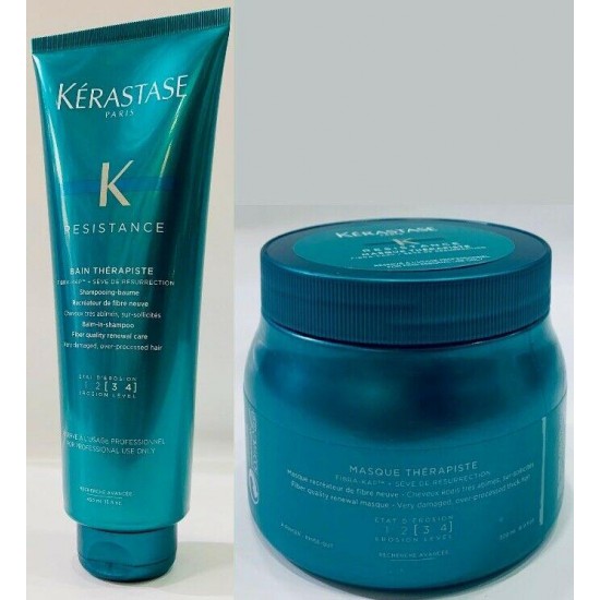 Therapiste : Bain Therapiste 450ML + Treatment Therapiste 500ML Kerastase