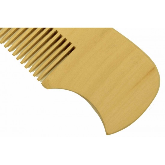 Wholesale Bulk Sale Medium Tooth Boxwood Beard & Hair Combs 500 Combs