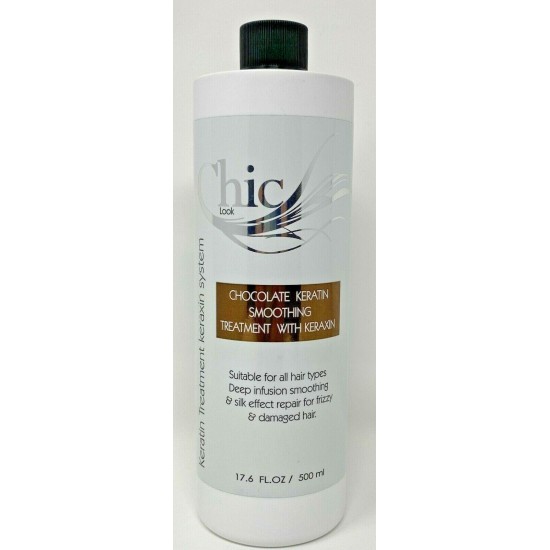 Chic Look CHOCOLATE KERATIN SMOOTHING TREATMENT WITH KERATIN 500Ml FREE SHIPPING