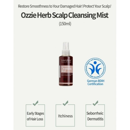 Lohasbeau Ozzie Herb Scalp Cleansing Mist 150ml / Scalp Treatment & Hair Repair