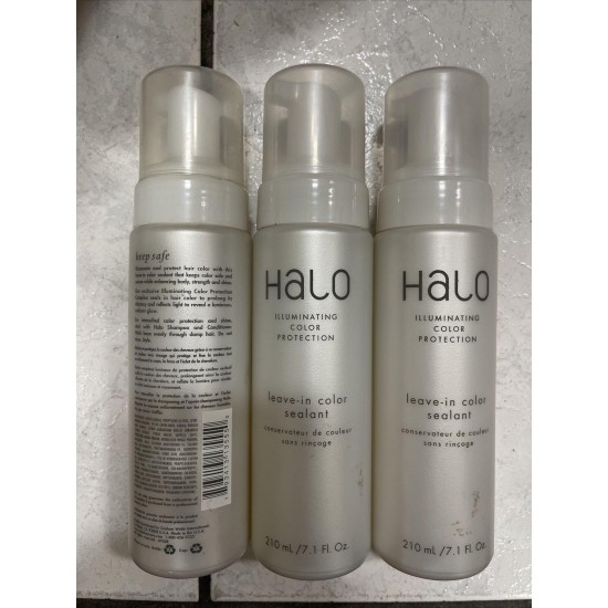 GRAHAM WEBB HALO LEAVE IN HAIR COLOR SEALANT 7.1oz/ea. Set Of 3. See Description