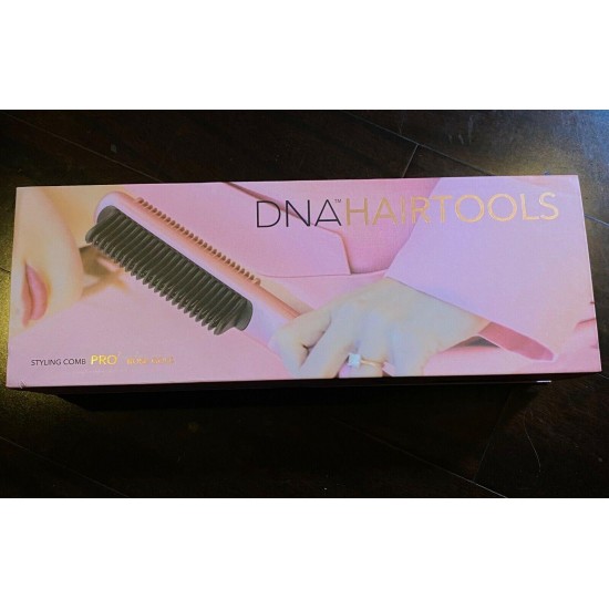 DNA Hair Tool Pro Rose Gold Styling Comb Pro Heat Flat Iron