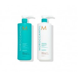 **NEW** Moroccanoil Smoothing Shampoo Conditioner Liter Duo 33.8 oz