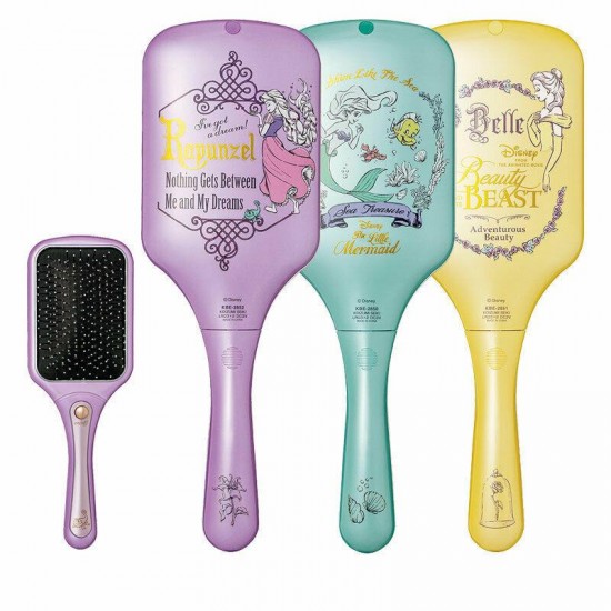 Koizumi Reset Hair Brush Disney Princess Tangled Rapunzel Lavender New