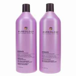 Pureology Hydrate Shampoo and Conditioner Liter/33.8 fl oz Duo Set