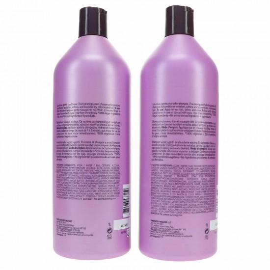 Pureology Hydrate Shampoo and Conditioner Liter/33.8 fl oz Duo Set