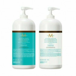 Moroccanoil Hydrating Shampoo & Conditioner 67.6 oz / 2 L Color Safe Combo Set