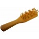 Japanese Satsuma Tsuge Boxwood Hair Brush (4 Rows) F/S from Japan