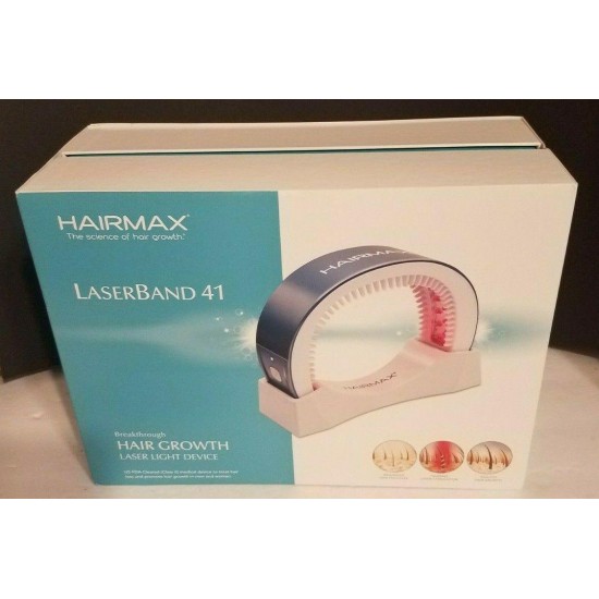 HairMax LaserBand 41 ComfortFlex Hair Growth Laser Device New FDA Cleared