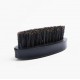 Customize Logo-Black Beech Wood boar bristle beard brush Mini Moustach Brush