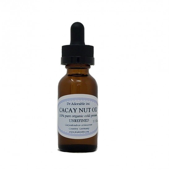 CACAY NUT OIL UNREFINED Hair Growth Skin Anti Aging Body Care Health Pure Fresh