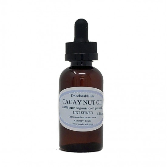 CACAY NUT OIL UNREFINED Hair Growth Skin Anti Aging Body Care Health Pure Fresh