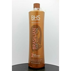 BHS Professional Brazilian Keratin Brasilian Hair Seduction 2 Hair Treatment, 1L