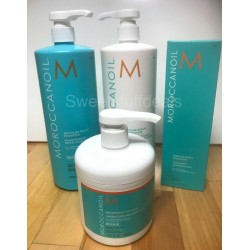 Moroccanoil Moisture Repair Shampoo & Conditioner 33.8oz / 1L  Super Combo Set