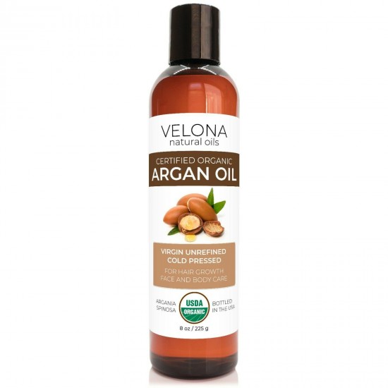 Velona USDA Certified Organic Argan Oil 2 oz - 7 lb | Moroccan Unrefined