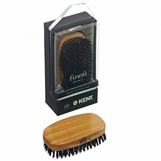 Finest Men's Rectangular 100% Natural Satinwood & Beechwood Military Hair MS23